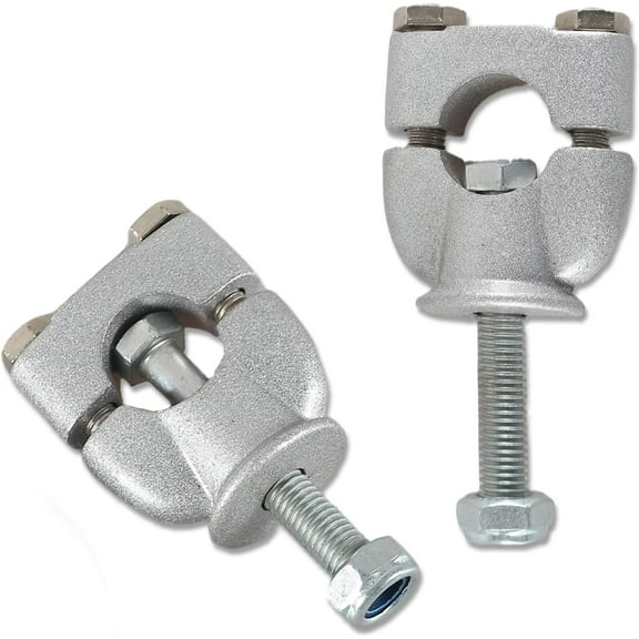 YIUIY Handlebar Risers 22mm 7/8 Inch Mount Clamps for Motorcycle ATV Dirt Bike (2PCS) v