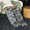 Knee-length Gray, variant on 2026 Winter Pull-On Knee High Faux Fur Round Toe Fashion Suede Comfy Plush Warm Boots for Women - Outdoor & Indoor Flat Shoes