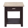 thumbnail image 1 of Heatherbrook Black Drawer End Table, 1 of 8