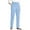 Light Blue, variant on ManxiVoo Womens Casual Corduroy Pants with Elastic Waist Straight Leg Design Comfort Fit Ribbed Textured Everyday Trousers L Size Beige