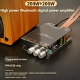 thumbnail image 5 of Placa Amplificadora de Potencia Digital Bluetooth T2002P 200Wx2, Placa Amplificadora TPA3223, Placa Amplificadora Estéreo para Cine en Casa con Subwoofer., 5 of 5