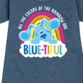 thumbnail image 3 of Blue Clues & You! - All The Colors Of The Rainbow Are Beautiful - Toddler And Youth Girls Fleece Dress, 3 of 5