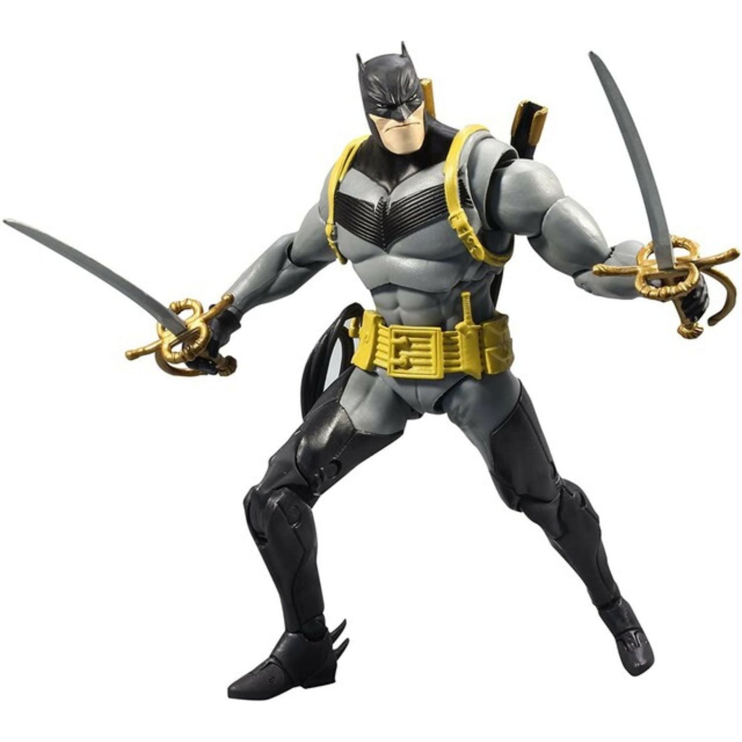 DC Multiverse Batman vs Azrael Batman Armor Figurine 2-Pack [Curse of the White Knight