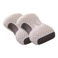 thumbnail image 2 of Pillowcase Set of 2 | Standard Pillow Protector & Cover for Bed | Breathable Hotel Quality Polyester Pillow Case for Home & Family | Zoned Support & Washable, 2 of 6