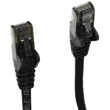 Belkin 3ft CAT6 Ethernet Patch Cable Snagless RJ45 M/M Black - patch cable - 3 ft - black - B2B