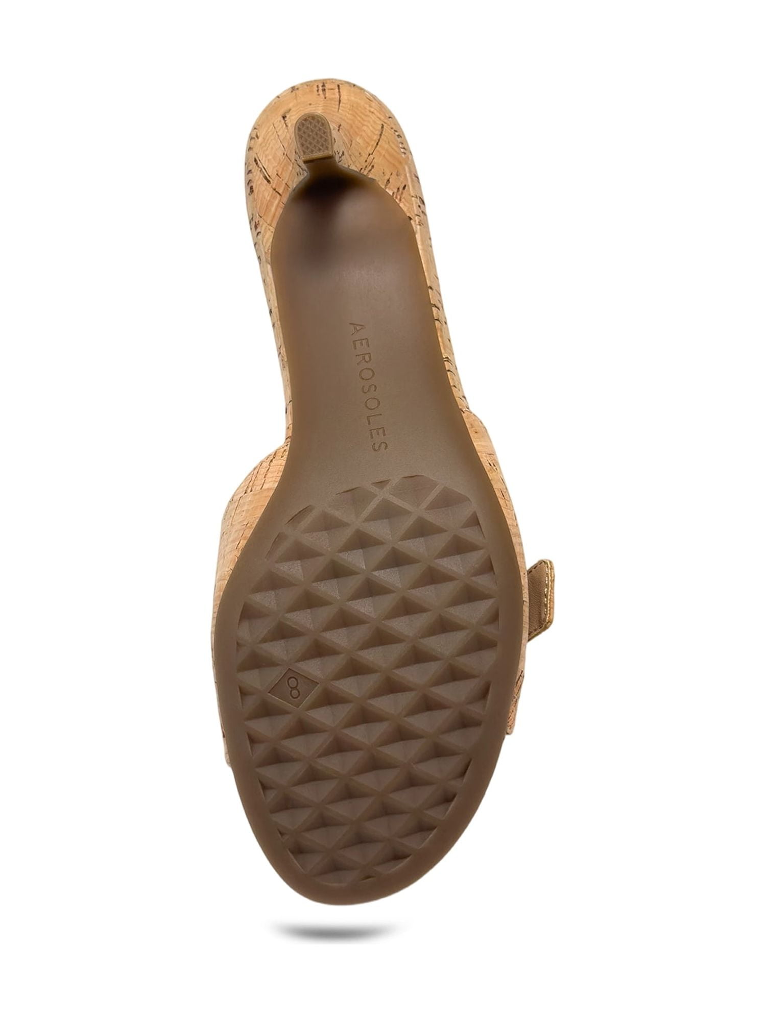 Aerosoles Women's Nea Kitten Heel Buckle Sandal Mules