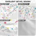 thumbnail image 2 of FORMRS Boys Swim Trunks Quick Dry Mesh Liner Boardshorts Sizes XS-XL, White Retro Pattern, 2 of 7