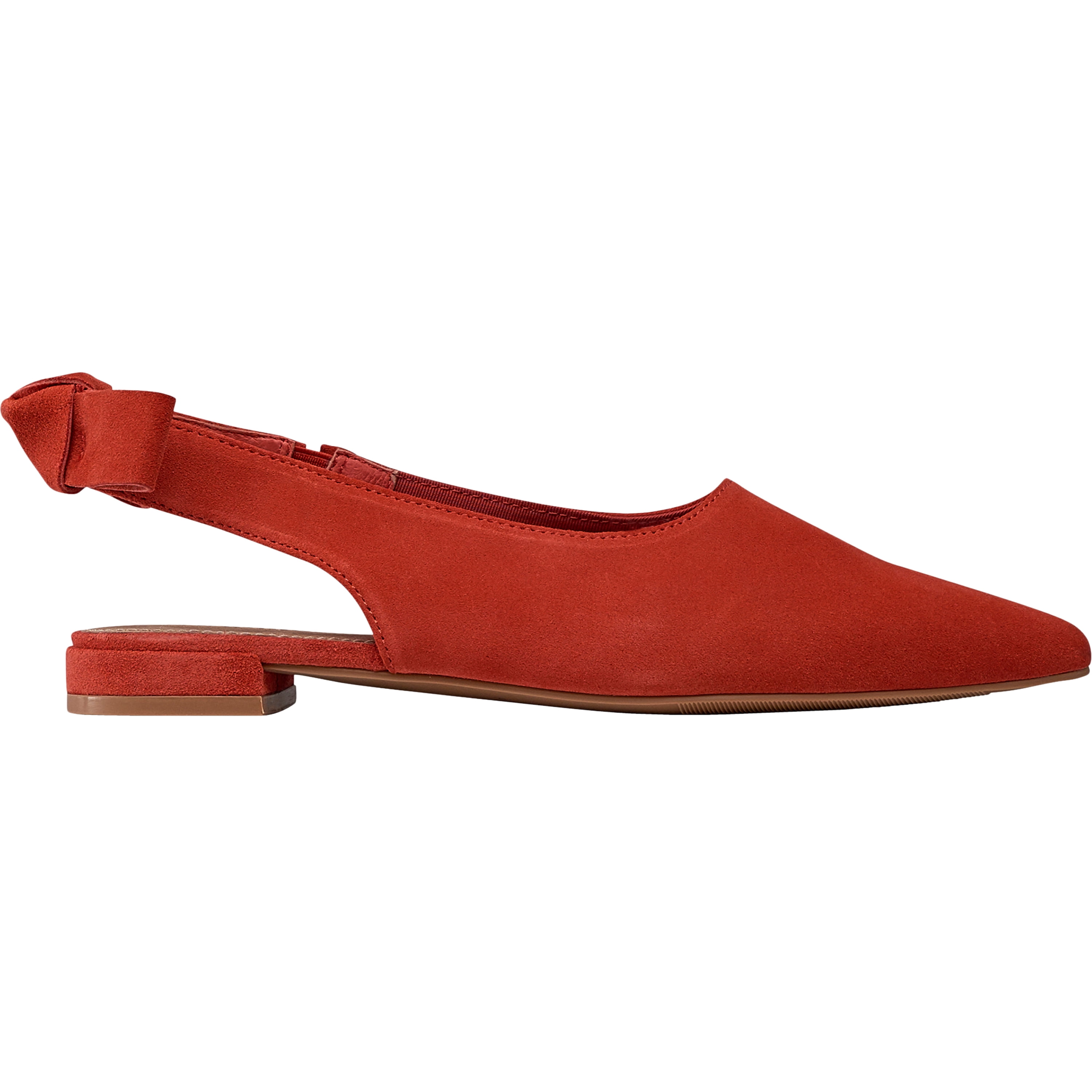 wide width slingback flats
