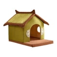 thumbnail image 2 of Cama para gatos, casa para gatos, cómoda, de interior, extraíble, lavable, conejito M, 2 of 9