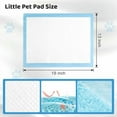 thumbnail image 2 of A set of 100 dog education pads, disposable puppy training pads with 33 x 45 cm layers, high water absorption, and odor prevention,, 2 of 5