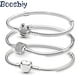 thumbnail image 2 of Boosbiy, pulsera con abalorio de cadena de serpiente y búho chapada en plata para mujer, pulseras de marca de moda, fabricación de regalos de joyería DIY Tan Jianjun unisex, 2 of 2