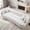 White, variant on Shaiaield 99" Orange Oversized 3 Seater Couch with 2 Throw Pillows,Upholstered Bubble Channel Tufted Couch,Modern Cloud Couch for Living Room, Apartment