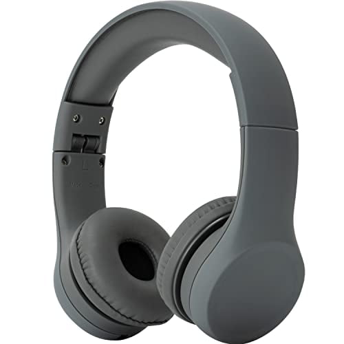 Auriculares para niños Snug Play + gris con limitación de volumen