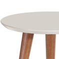 thumbnail image 3 of Manhattan Comfort Moore Table Ronde en Blanc Cassé, 3 of 5