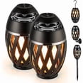 thumbnail image 1 of wonima11 Outdoor Bluetooth Speakers Waterproof, for Mom from Daughter Son, for Dad from Daughter Wife, LED Flame Torch Wireless Speaker with Lights(Set of 2, Warm Light), 1 of 1