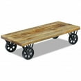 thumbnail image 4 of Charmma Coffee Table Mango Wood 47.2"x23.6"x11.8", 4 of 8