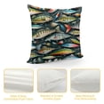 thumbnail image 4 of PHYHOO Short Plush Pillow Covers,Bait for Fishing Double-Sided Print Square Cushion Cases for Sofa Bedroom Car Decorative, 4 of 5