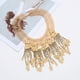 thumbnail image 4 of Halloween Skull Tassel Necklace for Women Gothic Punk Jewelry Collarbone Chain Party Accessories Festival Gift Vintage Retro Style, 4 of 9