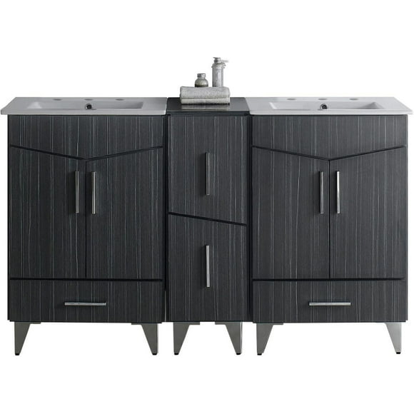 American Imaginations 61.5-in. W Vanity Set AI-18169