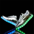 thumbnail image 5 of YAZI Unisex LED Shoes Light Up Shoes for Women Men LED Sneakers with USB Charging Dancing Shoes, 5 of 12