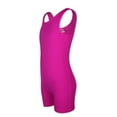 thumbnail image 4 of Yuyuekeji 2 Pack Shiny Gymnastics Sport Training Dancewear Sleeveless Ballet Leotards for Girls 4-11Y, 4 of 5