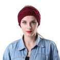 thumbnail image 4 of Hairband for Women Girls Knitted Wool Thicken Braided Head Wraps, 4 of 6