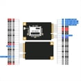 thumbnail image 3 of Placa de Expansión Wifi Halow de 902-928 MHz, Mini PCIe MM6108iq, Adaptador de Red Ethernet de 32,5 Mbps para Control de Automatización de IoT., 3 of 5