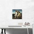 thumbnail image 2 of ARTCANVAS Portrait Of Alfred And Elisabeth Dedreux Canvas Art Print by Theodore Gericault - Size: 12" x 12" (1.50" Deep), 2 of 9