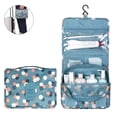 thumbnail image 2 of 1 Uds. Neceser colgante-organizador de viaje de maquillaje cosmético grande para hombres y mujeres con gancho resistente, 2 of 8