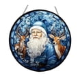 thumbnail image 2 of Adorno colgante de ventana de Papá Noel navideño Strade Fareast Limited con cadena de metal 15cm, 2 of 8