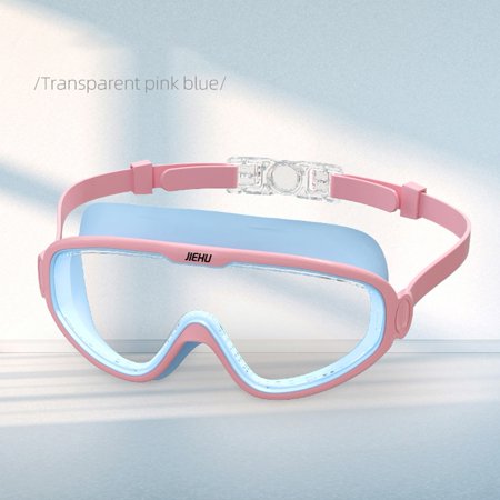 QIFEI Swim Goggle Anti-Fog UV Protection Clear Wide Vision Swimming Glasses C