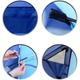 thumbnail image 6 of Timber Ridge Beach Tent Sun Shelter Canopy Cabana for 2-3 Person Easy Setup Outdoor with Carry Bag For Beach Travel Family Vacation Weekend (Blue, Medium), 6 of 9