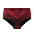 thumbnail image 1 of Ropa Interior Para Mujer Calzoncillos Sin Costuras Borde de Encaje de Color Pantalones Cortos de Cintura Alta Fajas Bragas Con Control de Barriga Odeerbi  ODB140192, 1 of 3