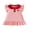 Pink Strawberry, variant on BemeyourBBs Toddler Baby Girls Summer Ruffled Dress 12 18 24 Months 2 3 4 5 Years Avocado Sunflower Tulip Strawberry Embroidered Buttons Fly Sleeve Casual Dress