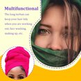 thumbnail image 1 of Turban Nœud Style Simple Hijab Bonnet Multifonctionnel Foulard Extensible Bonnet Respirant pour Femmes Accessoires Rose Rouge, 1 of 6