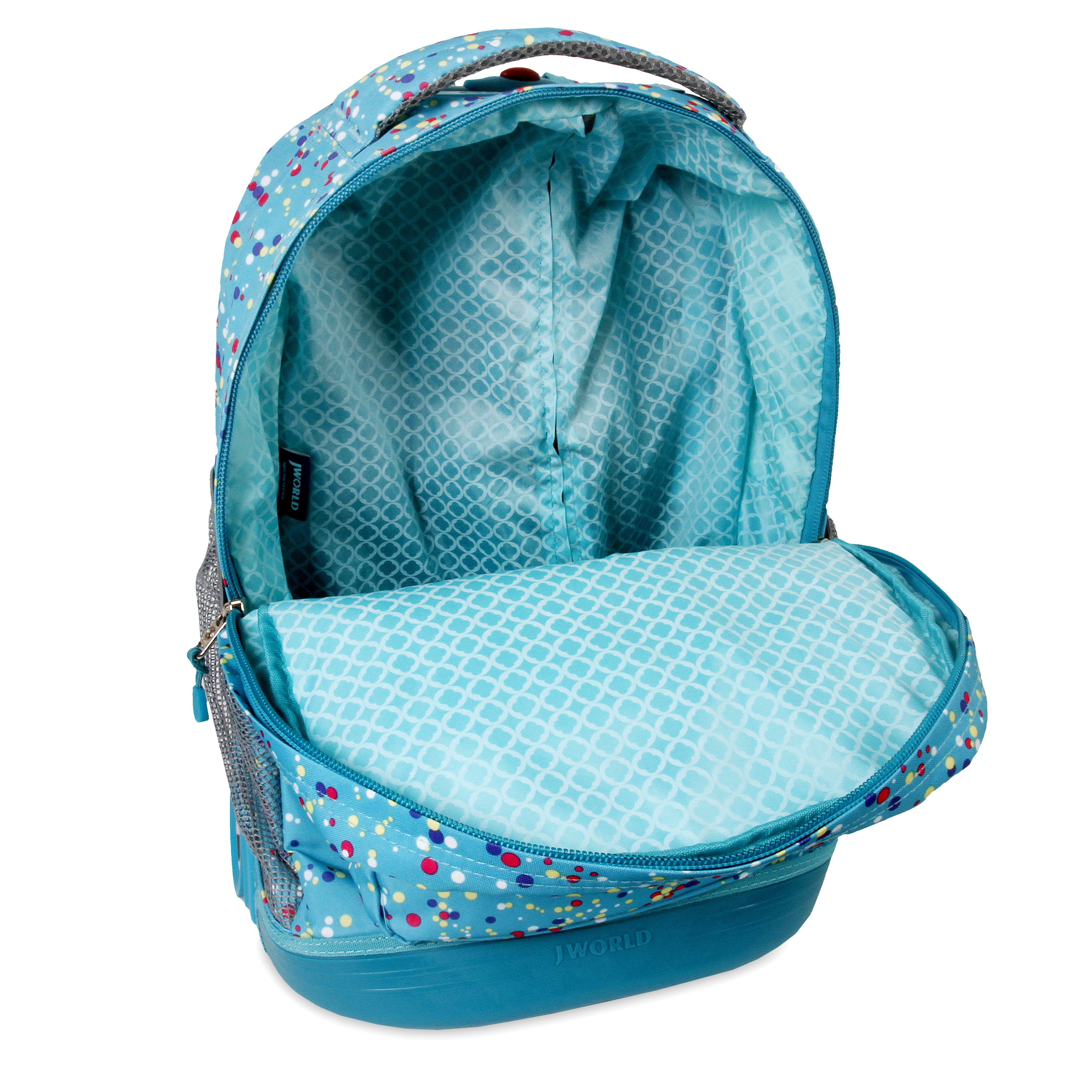 Lollipop Kids Rolling Backpack With Lunch Bag (16 Inch) J WORLD