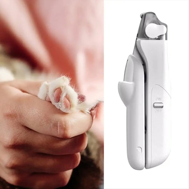 Cortaúñas para Perros, Tijeras para Mascotas con Luces LED, Cortador Profesional de Uñas, Segura para Uñas, Cortaúñas.
