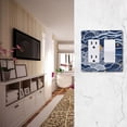 thumbnail image 5 of Yayeee Rocker Switch Wall Plate 2-Gang 4.7"x4.6" Home Decorative Outlet Cover, Blue Night Sky, 5 of 6