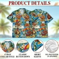 thumbnail image 5 of Netecom Turkey Happy Thanksgiving Hawaiian Shirt for Men Women, Funny Turkey Button Down Summer Beach Shirts, S-5XL, 5 of 6