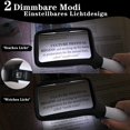 thumbnail image 5 of Lupa de lectura iluminada, 3 lupas grandes iluminadas con 5 luces LED, portátil, ideal para personas mayores, niños, pasatiempos, manualidades, relojeros TUNC Sencillez, 5 of 5