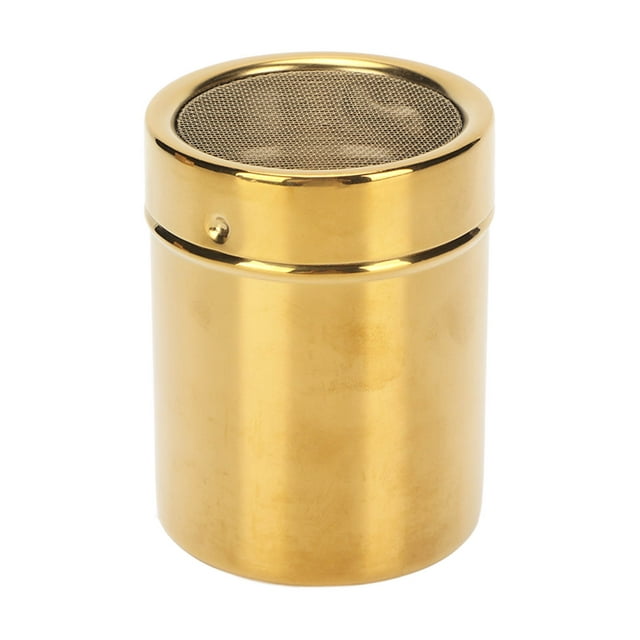 Powder Sugar Shaker, Gold Rust Resistance Powder Shaker For Home