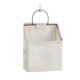 thumbnail image 1 of Bolsa organizadora para colgar en la pared, cesta de lona para almacenamiento con bolsillo lateral de malla, organizador decorativo, 1 of 3