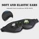 thumbnail image 4 of 3D Sleep Mask for Better Sleeping Breathable Comfy Eyemask for Napping Sleeping, 4 of 5