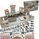 thumbnail image 1 of Conjunto de ladrillos para construir una base militar con torre de defensa, más de 500 piezas, 1 of 6