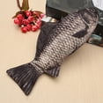 thumbnail image 4 of Clearance Office&Craft&Stationery under $5,Pen Bag Realistic Fish Shape Make Up Pouch Pen Pencil Case With Zipper Pencil Pouch Bag Stationery Pen Case Box With Zipper Closure, 4 of 4