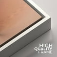 thumbnail image 4 of PixonSign Framed Canvas Print Wall Art Orange Sand Dune Nature Desert Photography Minimalism Rustic Landscape Colorful Multicolor Ultra for Living Room, Bedroom, Office - 24"x24" White, 4 of 5
