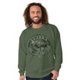 thumbnail image 5 of Alaska AK Rugged Mountain Moose Sweatshirt for Men or Women Brisco Brands S, 5 of 6