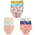 thumbnail image 5 of B&Q 9-Pack Cotton Briefs for Toddler Girls in Sizes 2T-7T | Affordable and Stylish Collection, 5 of 5
