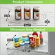 thumbnail image 2 of Naiovety Simplifique la organización del refrigerador con una placa giratoria para refrigerador de 360°, fácil instalación, fuerte, 2 of 6