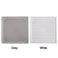 thumbnail image 2 of Kitchen Bathroom Accessories Durable Shower Drain Pad Floor Drain Anti-blocking Waste Catcher Sewer Outfall Drain Filter Sink Strainer Mesh Trap WHITE, 2 of 8